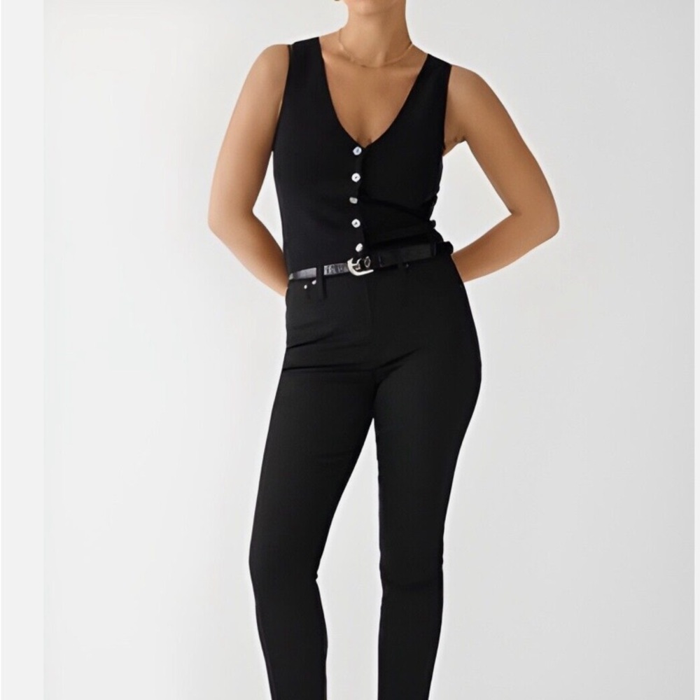 J.Crew Curvy Vintage Slim Straight in Black